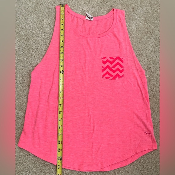 VS PINK loose fit muscle tank with pocket size Small - Picture 7 of 9